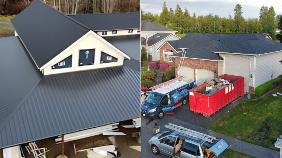 metal roofs